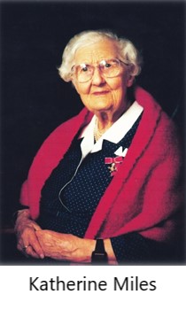 Katherine L Miles MBE