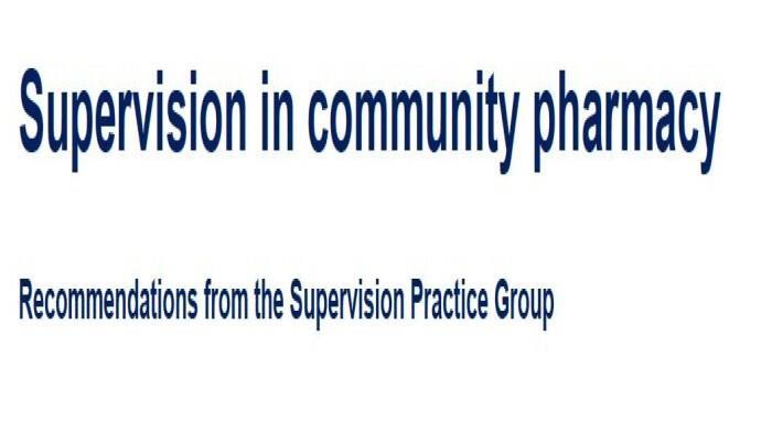 Pharmacy Supervision Practice Group – Update and outcome